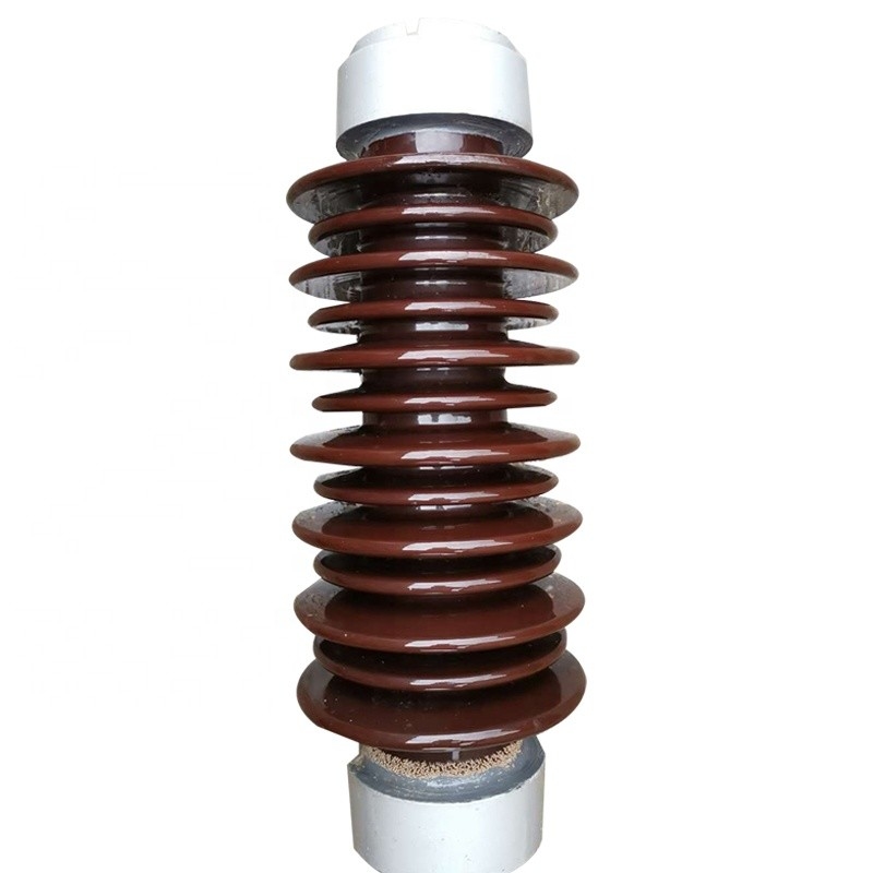 Изолятор Arrester молнии полости 9kN фарфора